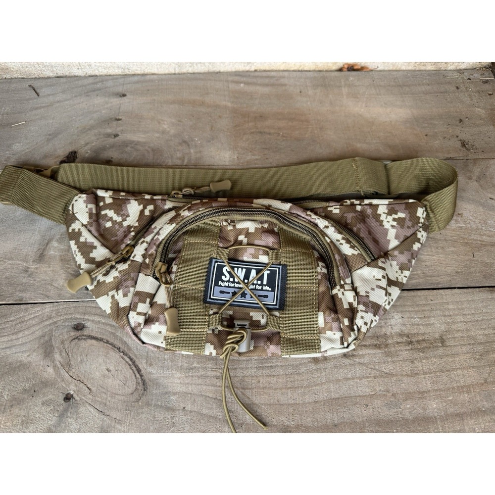 Military Tactical Waist‎ Bag for Men Women Fashion Camouflage Belt Bag